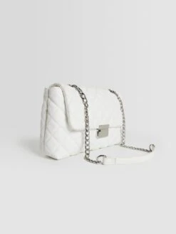 Bershka Skulderveske Hvit