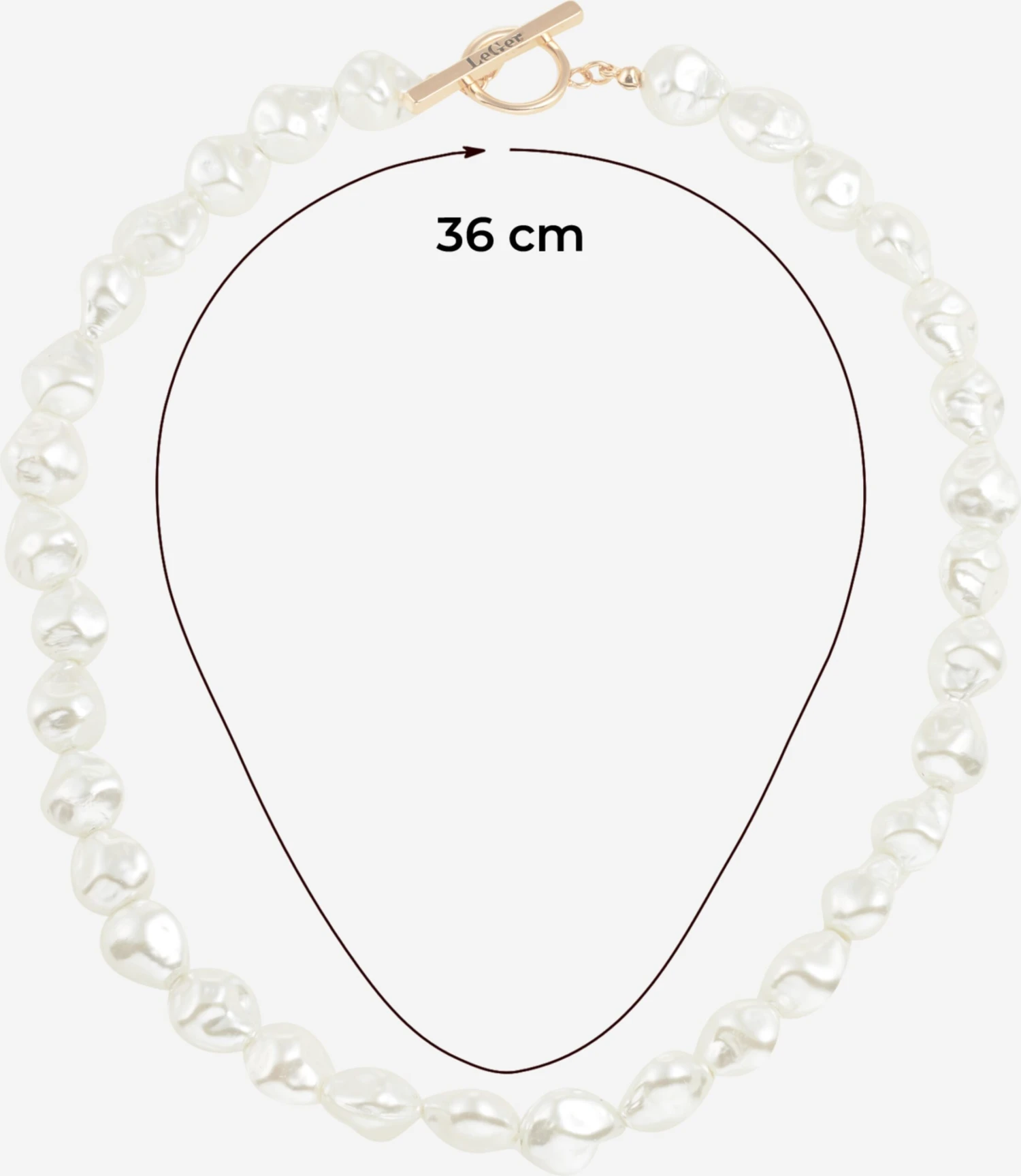 LeGer By Lena Gercke Kjede 'Cyra' Gull - Bilde 2