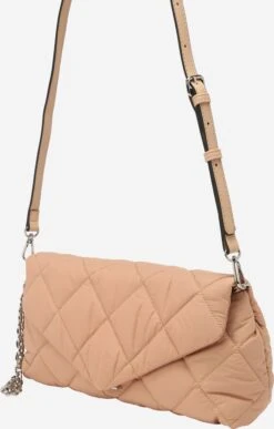 Seidenfelt Manufaktur Håndveske 'Vemp' Beige