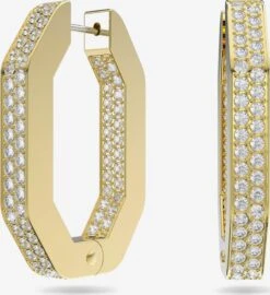 Swarovski Øredobber Gull