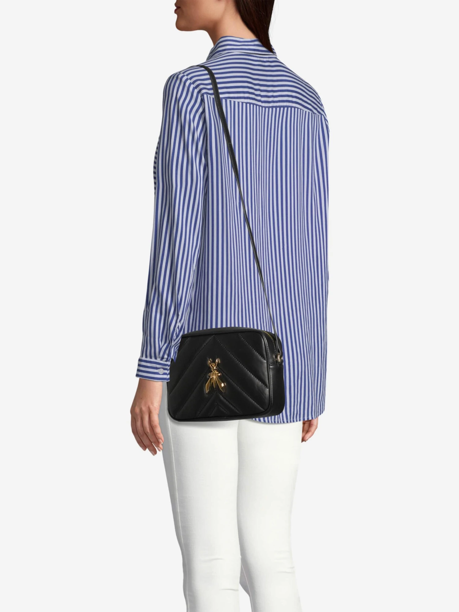 PATRIZIA PEPE Skulderveske Svart - Bilde 4