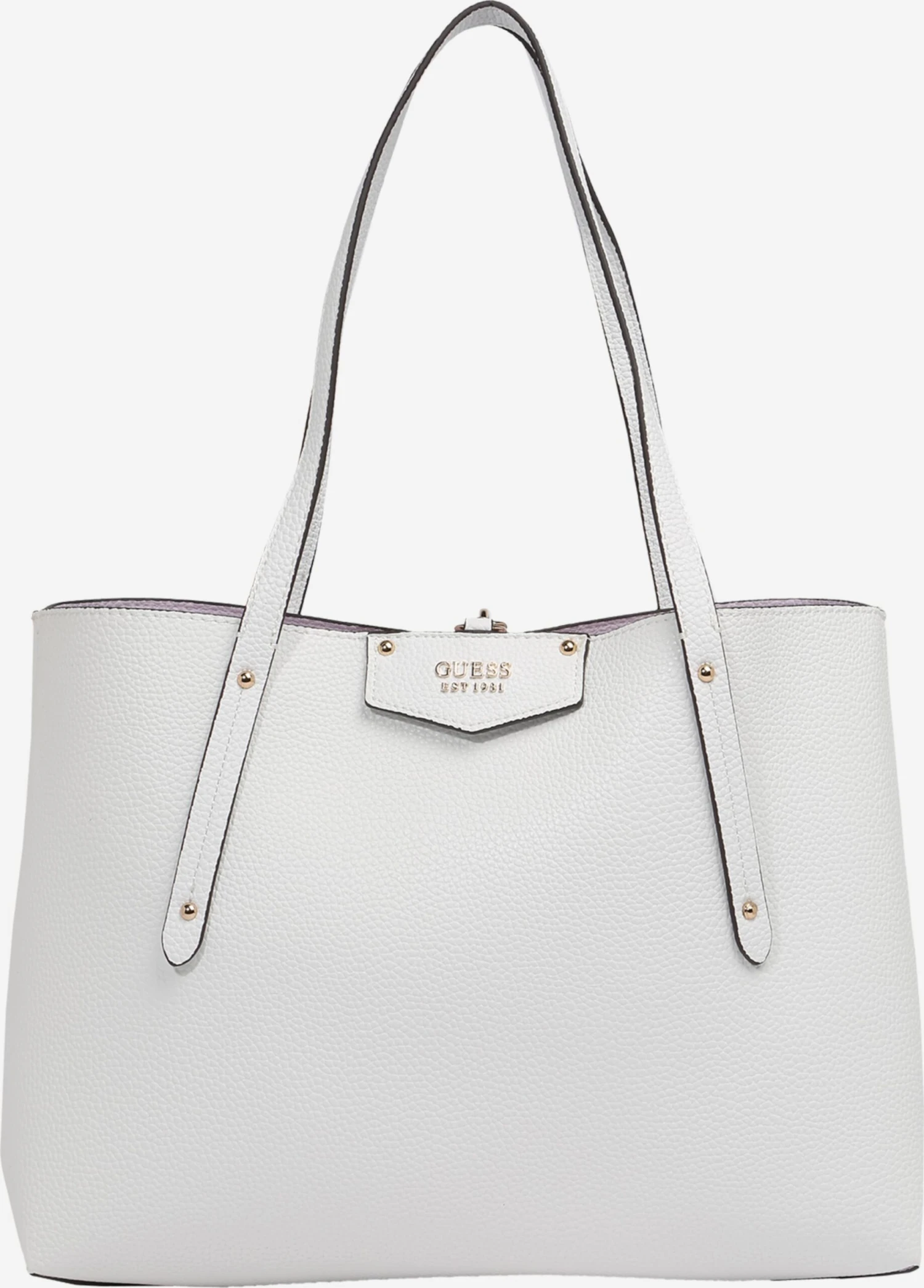 GUESS Handleveske 'Brenton' Hvit