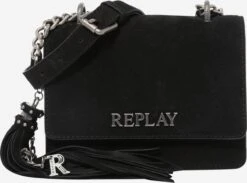 REPLAY Skulderveske 'Borsa' Svart