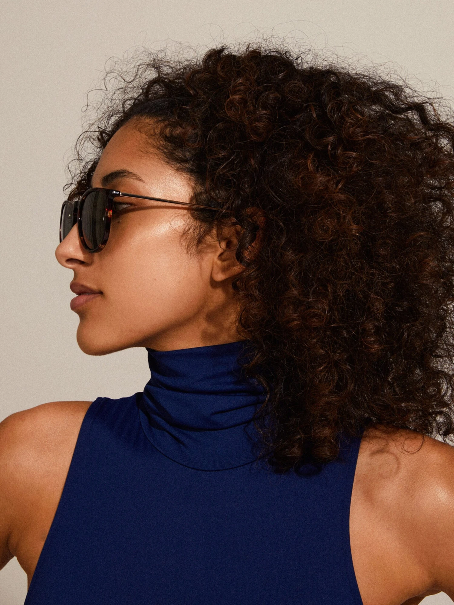 Pilgrim Solbriller 'Vanille' Brun - Bilde 3