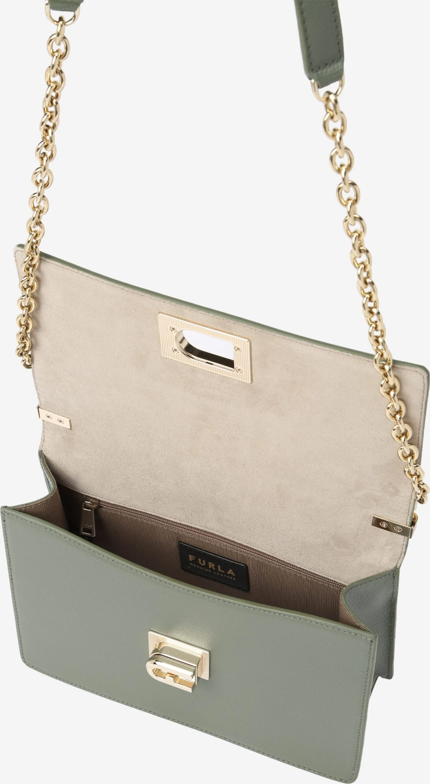 FURLA Skulderveske '1927' Kaki - Bilde 4