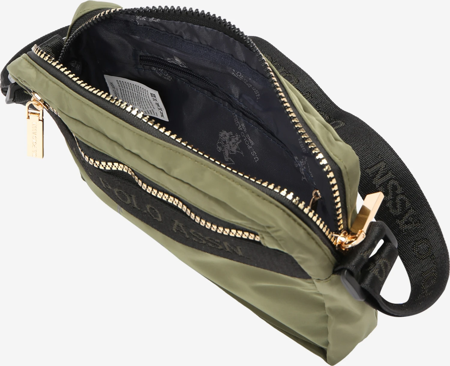 U.S. POLO ASSN. Skulderveske Kaki - Bilde 4