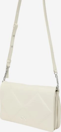 Calvin Klein Skulderveske Kremfarget
