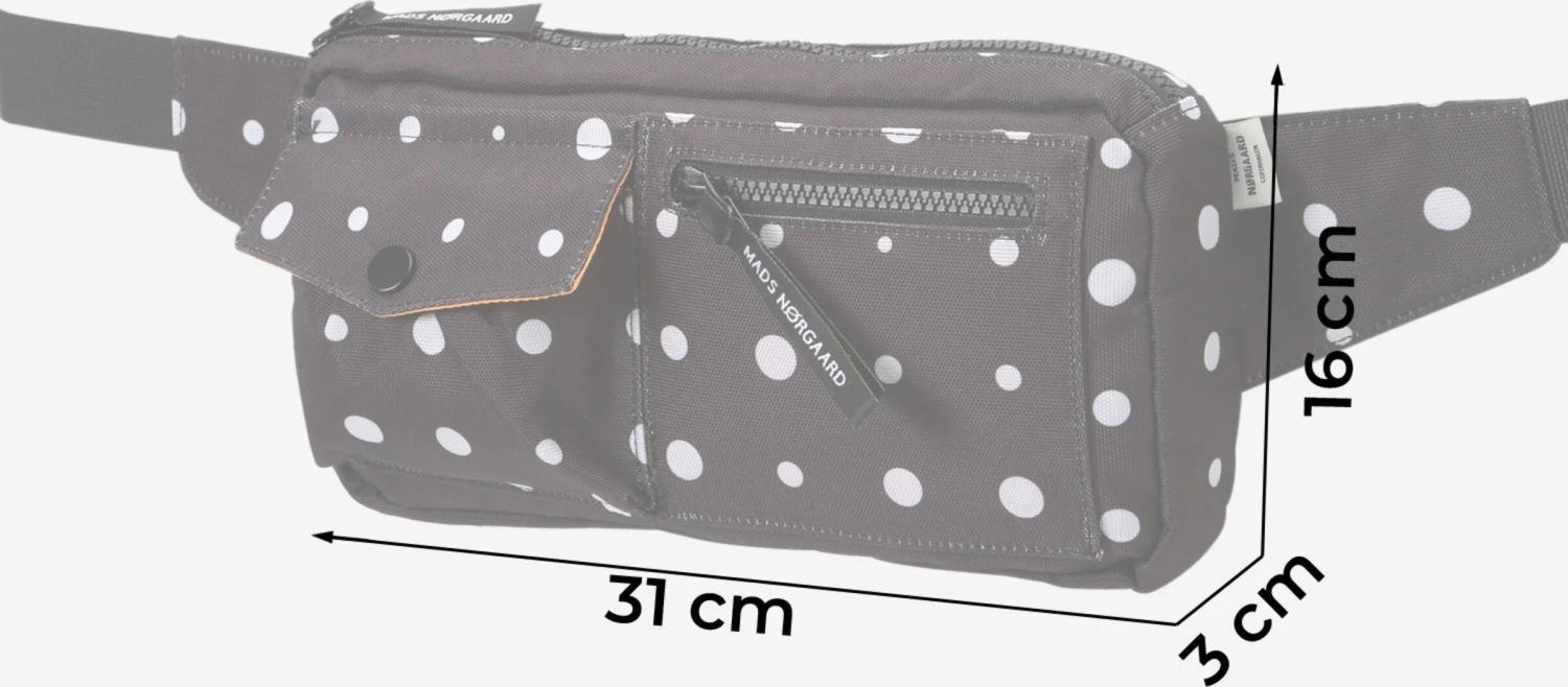 MADS NORGAARD COPENHAGEN Rumpetaske 'One Art Carni' Svart - Bilde 2