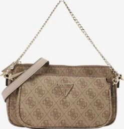 GUESS HÄndveske 'Noelle' Brun / Lysebrun