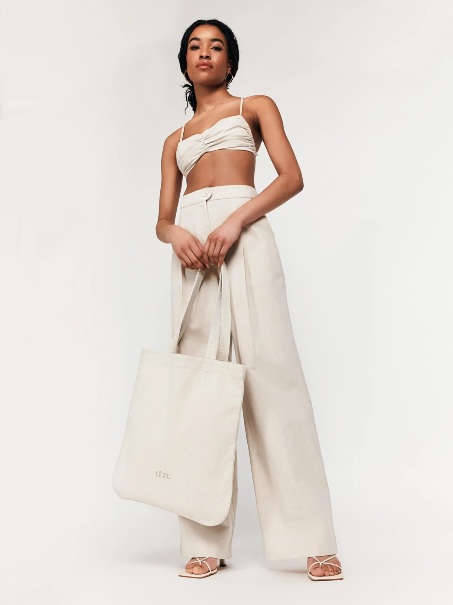 Lezu Poseveske 'Yeliz' Beige - Bilde 2