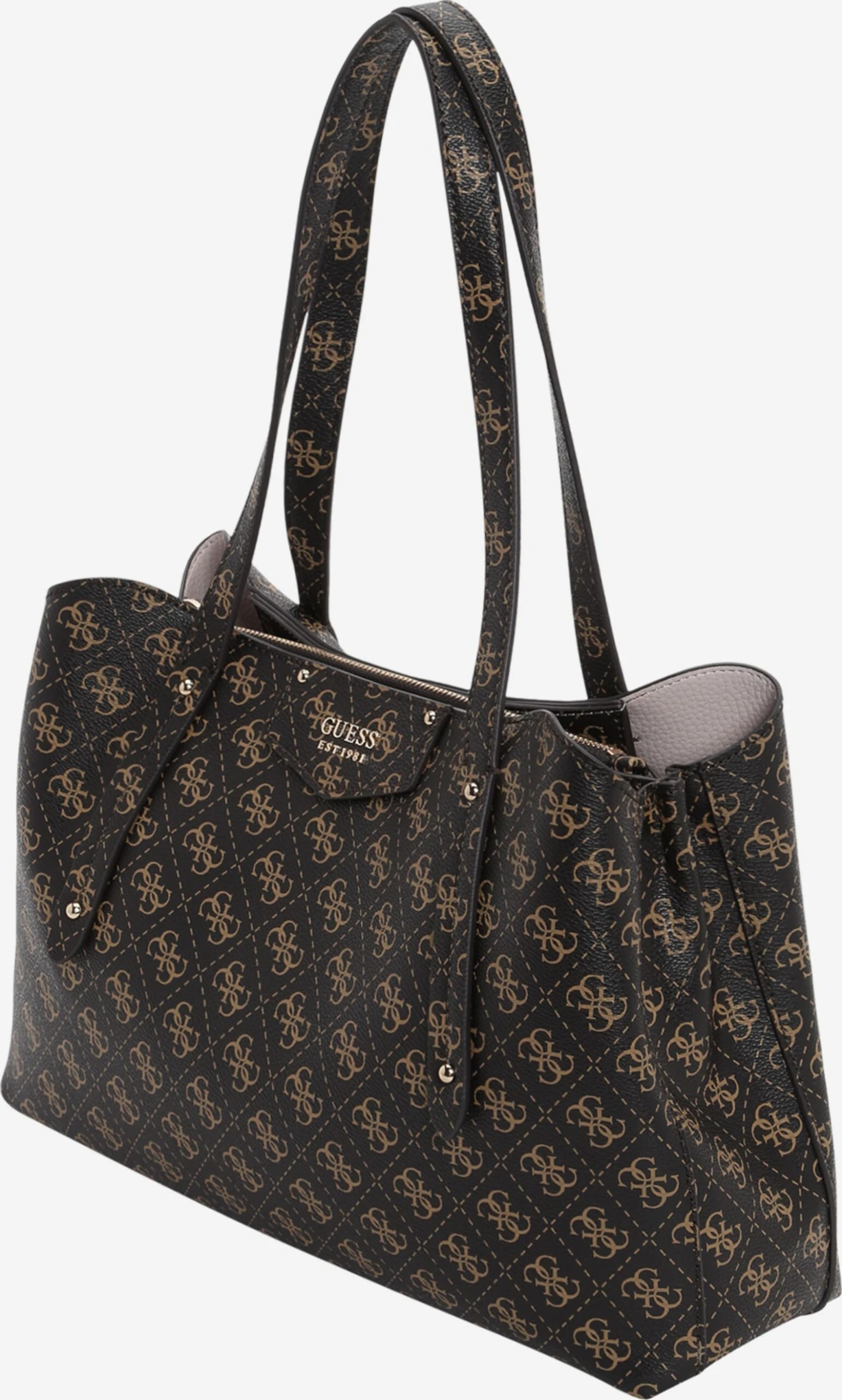 GUESS Handleveske 'Brenton' Kastanjebrun / Cognac - Bilde 3