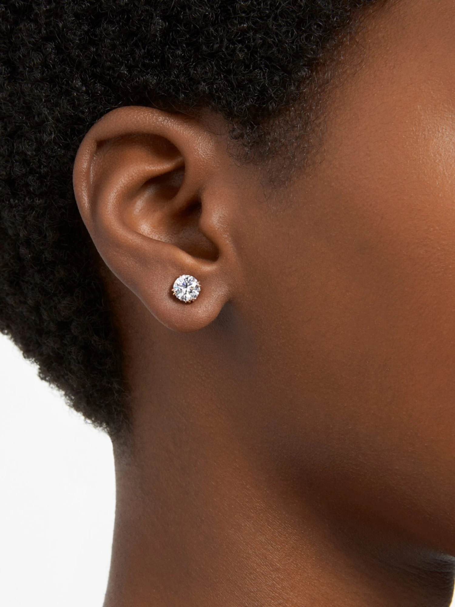 Swarovski Øredobber Roségull - Bilde 2