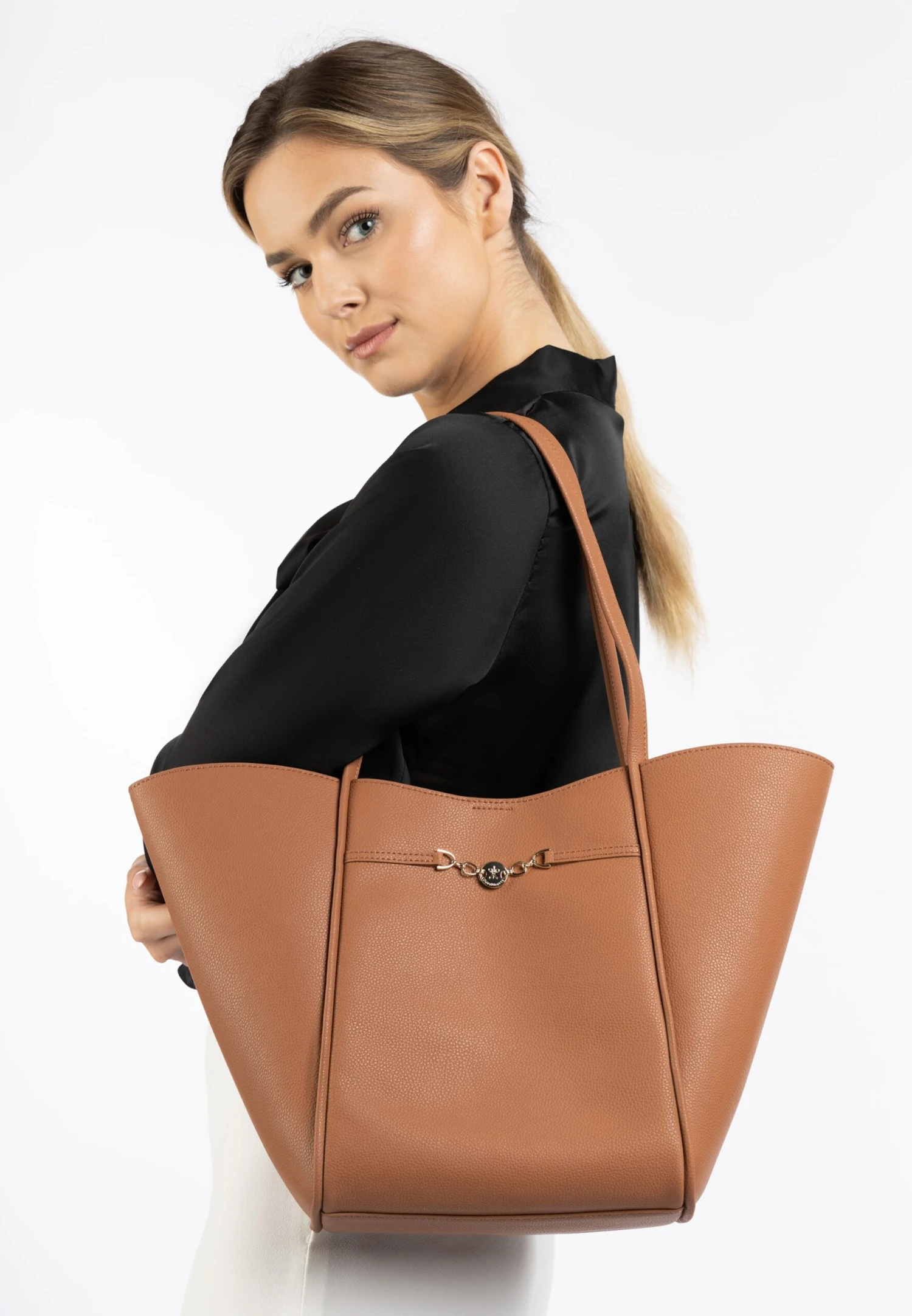 DreiMaster Klassik Handleveske 'Colina' Brun - Bilde 4