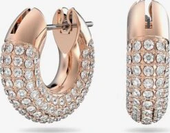 Swarovski Øredobber Roségull