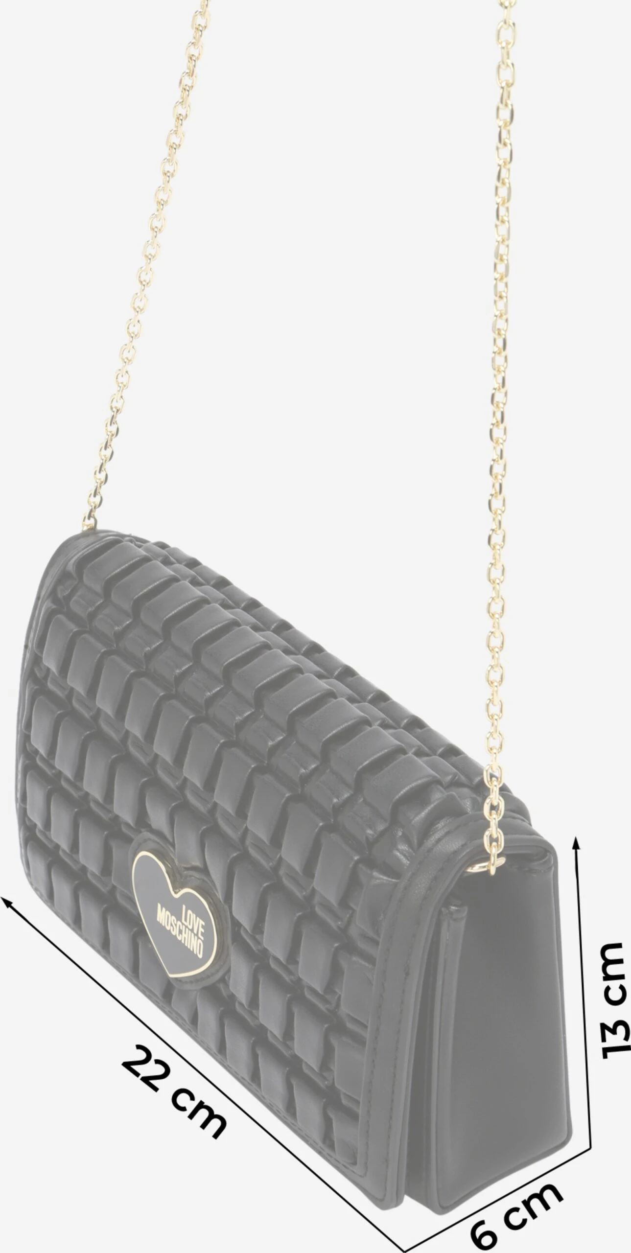 Love Moschino Skulderveske Svart - Bilde 2