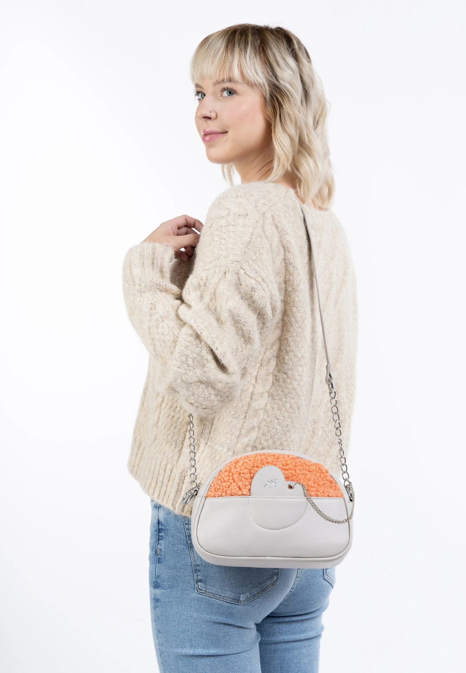 MYMO Skulderveske Pastellrosa - Bilde 3