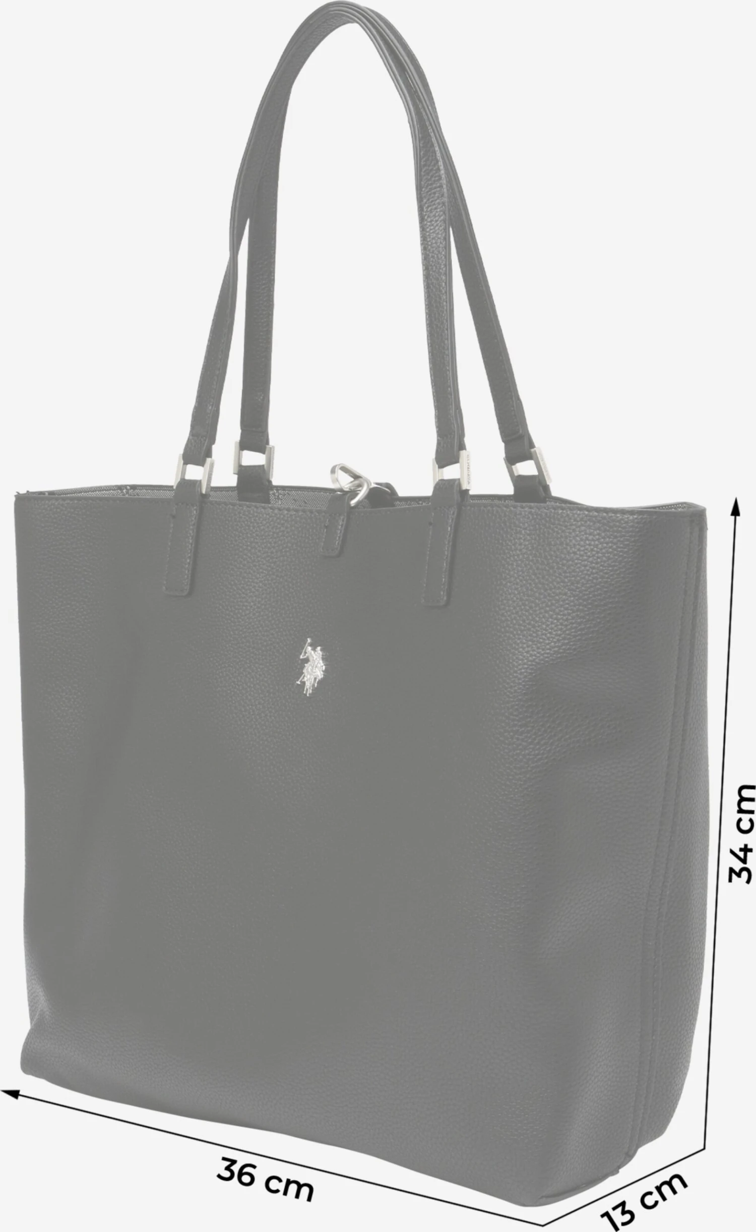 U.S. POLO ASSN. Handleveske 'Malibu' Svart - Bilde 3