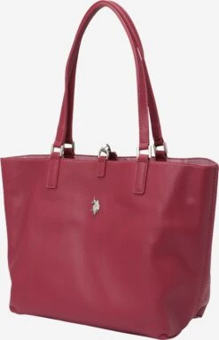 U.S. POLO ASSN. Handleveske 'Malibu' Rubinrød
