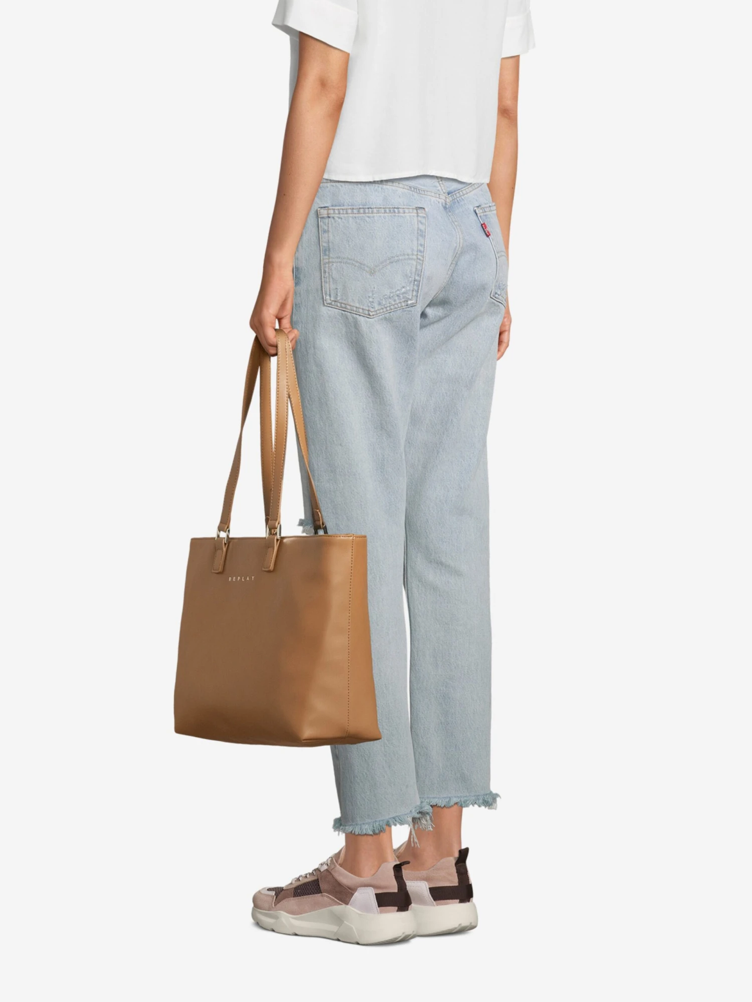 REPLAY Handleveske Kamel - Bilde 5