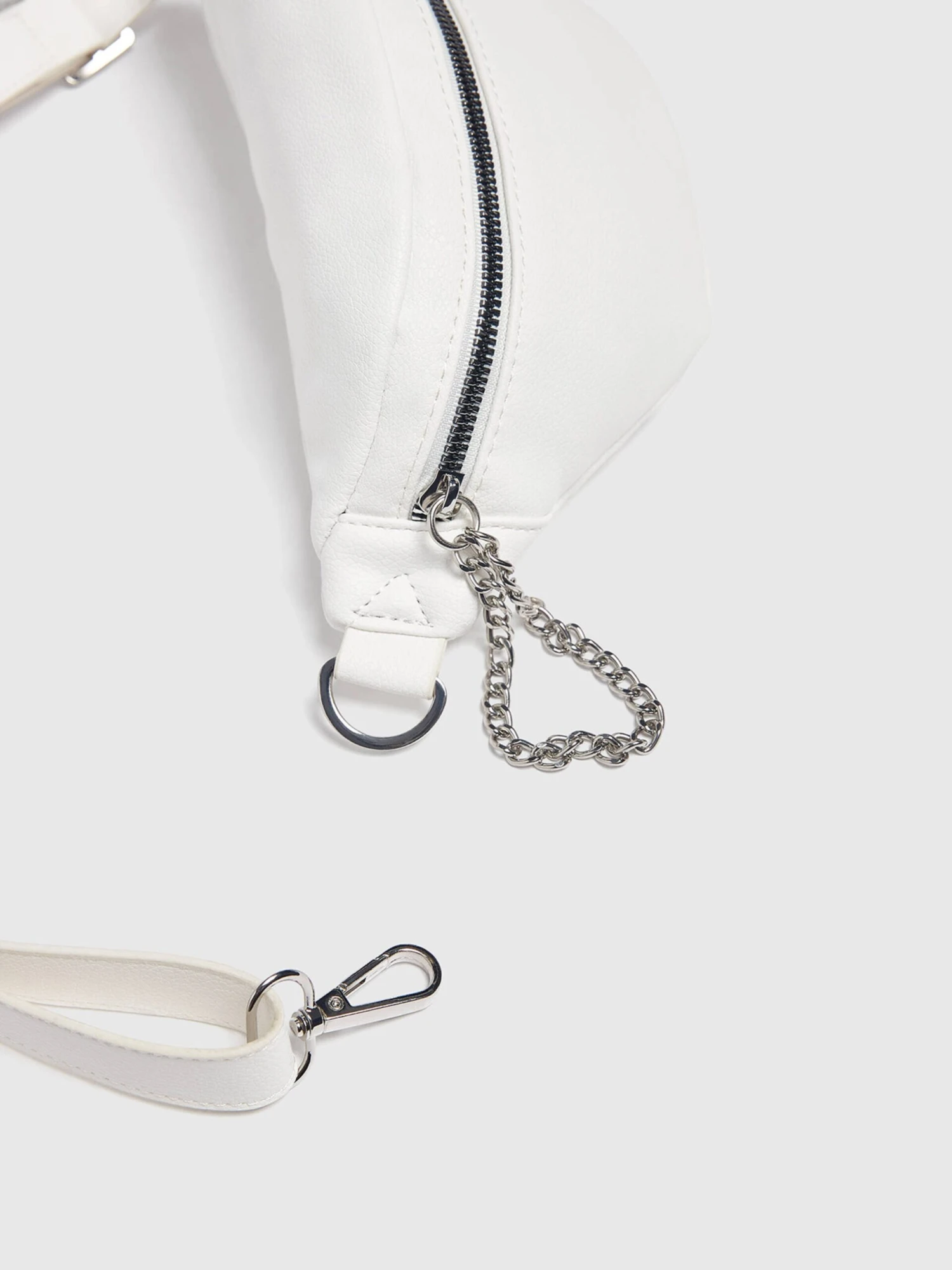 PULL & BEAR Pull&Bear Rumpetaske Hvit - Bilde 3