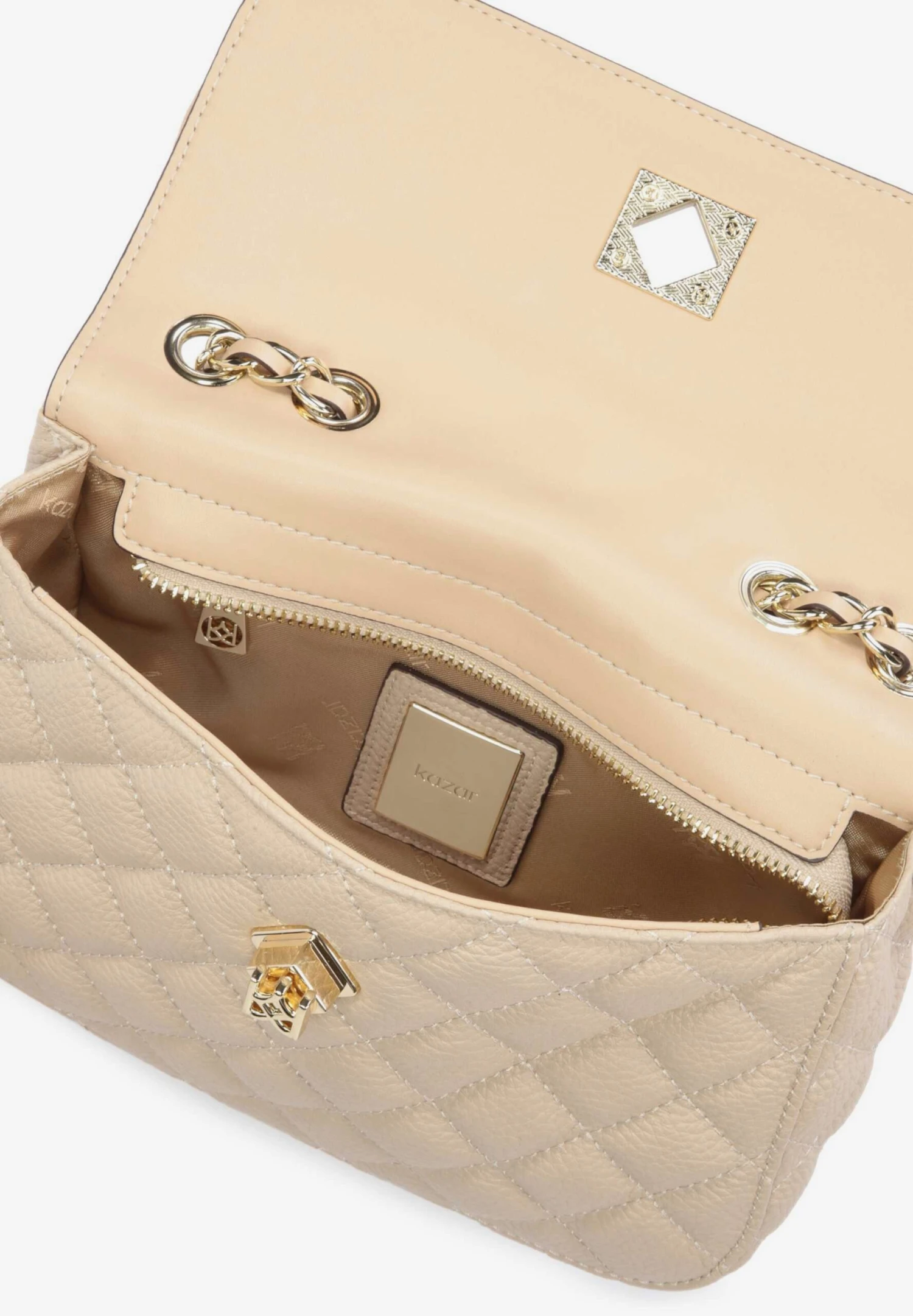 Kazar Skulderveske Sand - Bilde 4